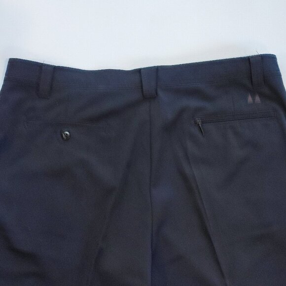 Greg Norman casual dress flat front short black men's size 38 - Picture 4 of 10